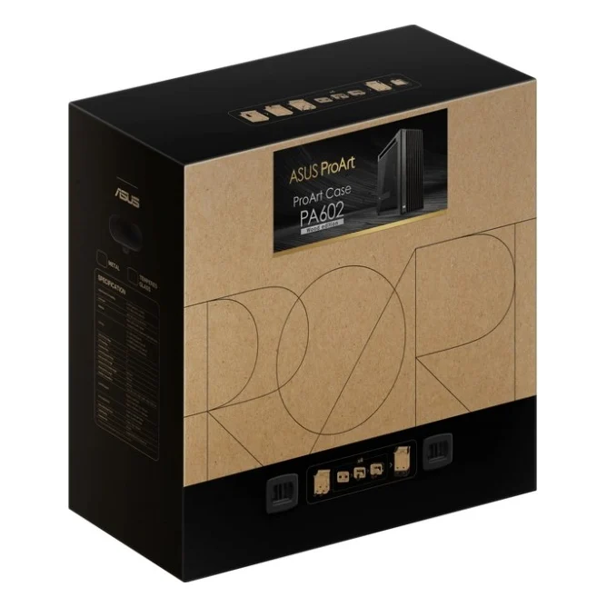 Корпус ASUS ProArt PA602 Wood Edition Tempered Glass (90DC00J0-B09010) — фото 12