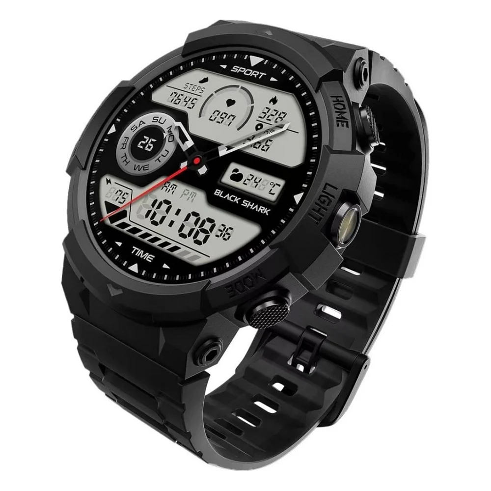 Смарт-годинник Black Shark GS3 Sport BS-W2402 Mist Black (1149171)