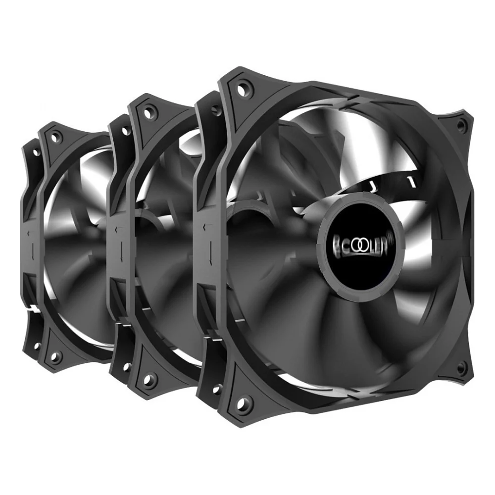 Комплект кулерів для корпусу PcCooler DN 120 BK 3in1