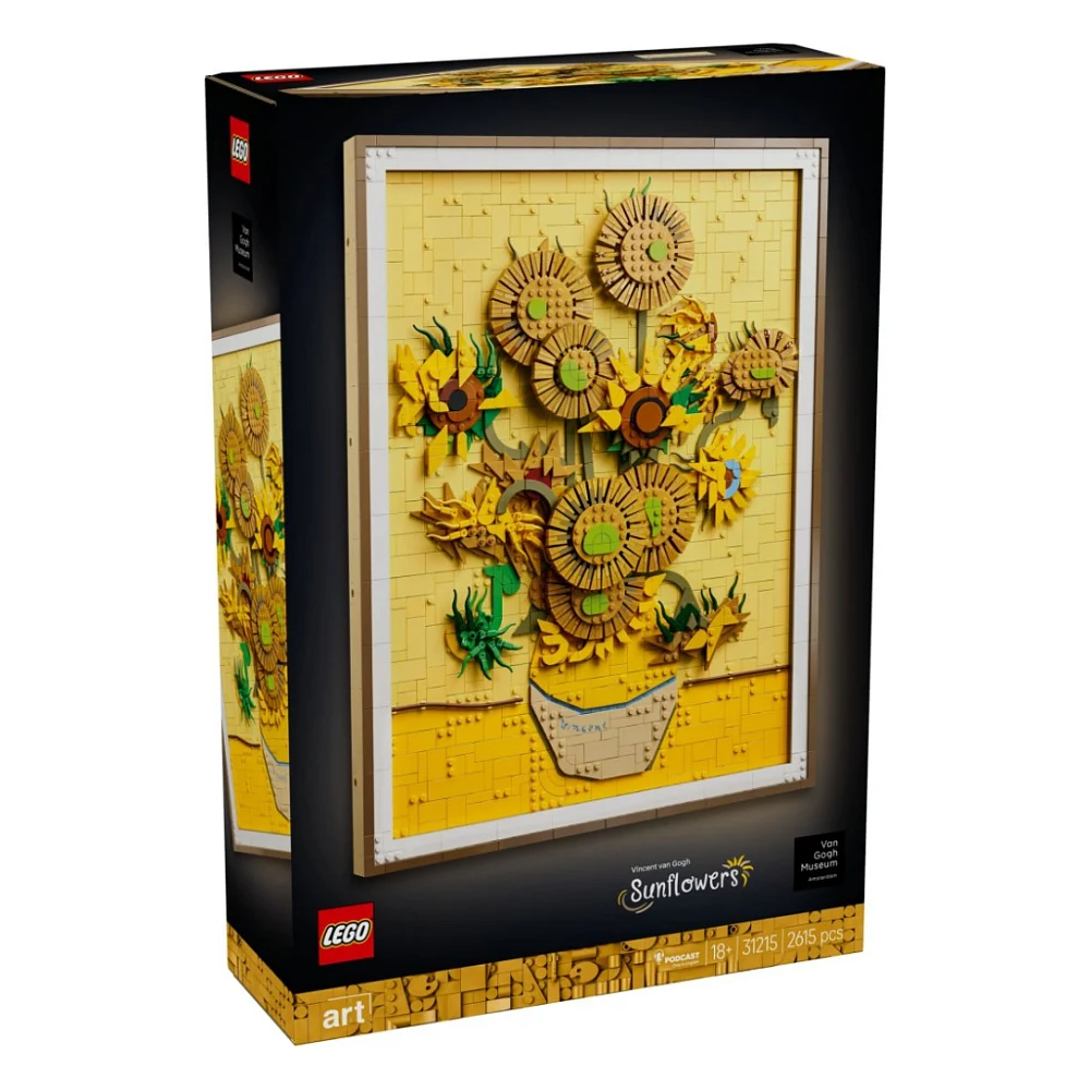 Конструктор LEGO ART Vincent van Gogh — Соняшники (31215)