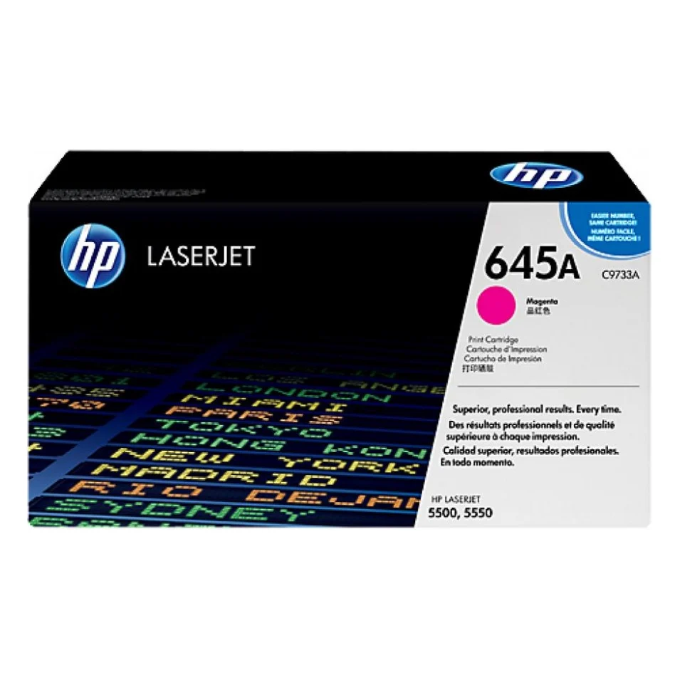 Картридж HP CLJ  645A magenta, для 5500/5550 series (C9733A)