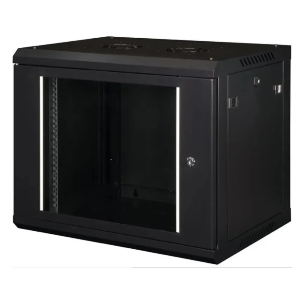 Шафа настінна Hypernet 6U 19" 600x450 ProLine (PL-WMNC-6U-BLACK)