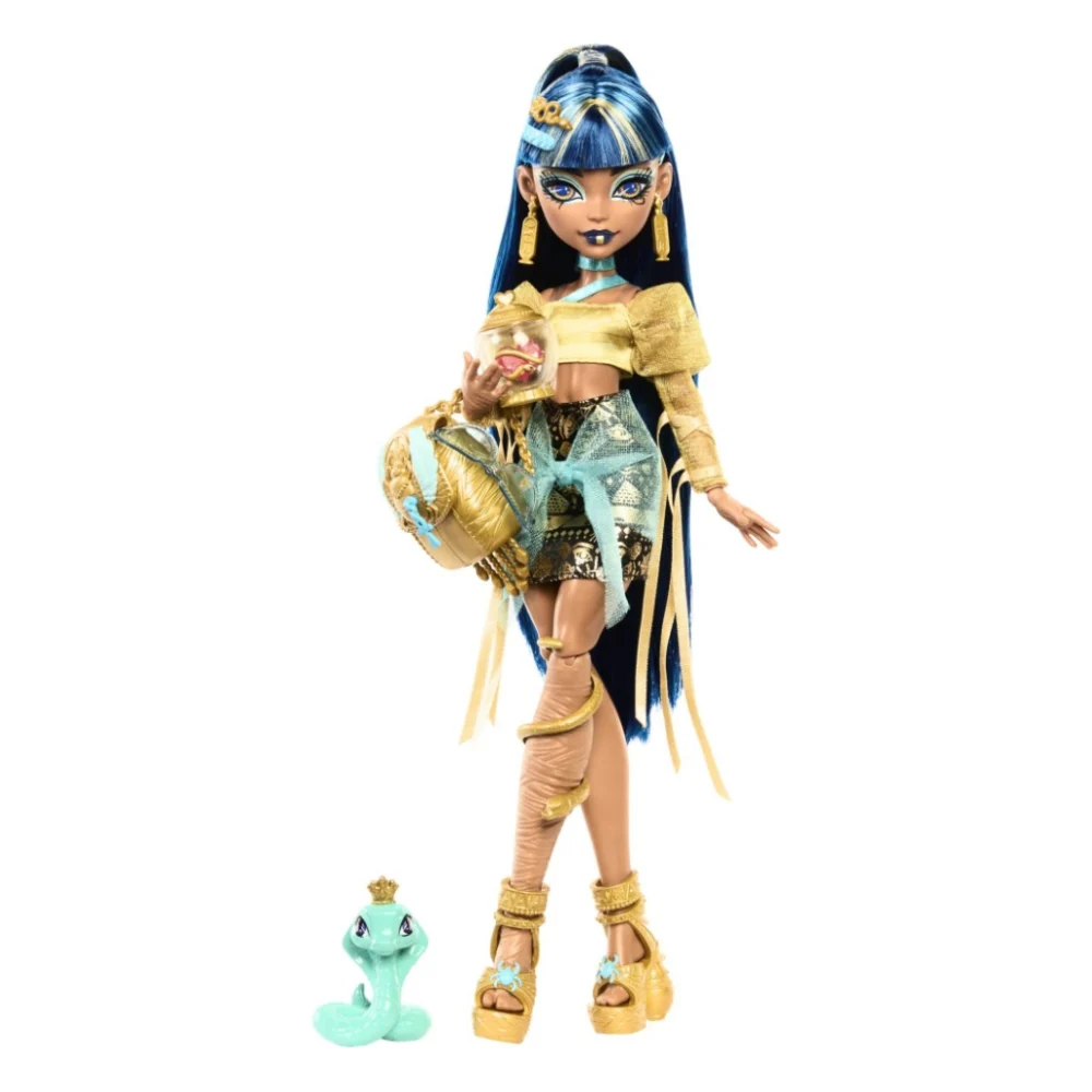 Лялька Monster High Монстро-класика нове покоління Клео (HXH74)