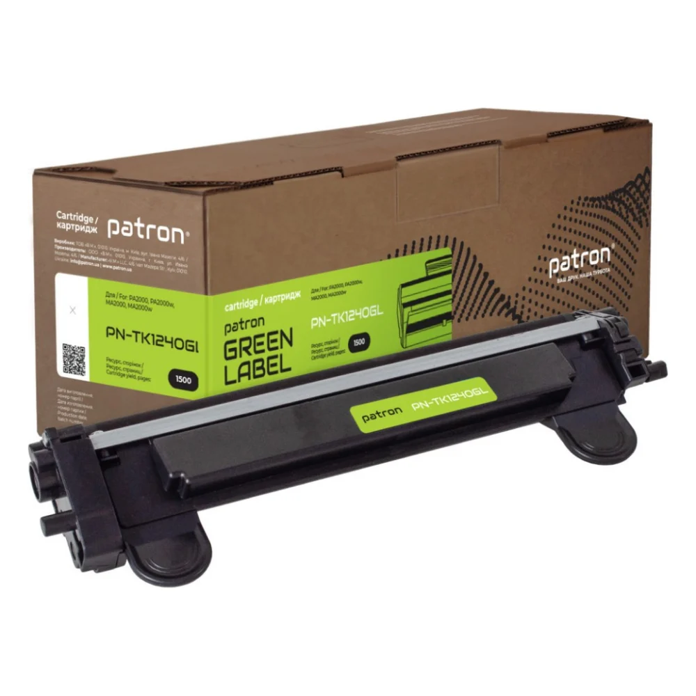 Тонер-картридж Patron Kyocera Mita TK-1240 Green Label (PN-TK1240GL)