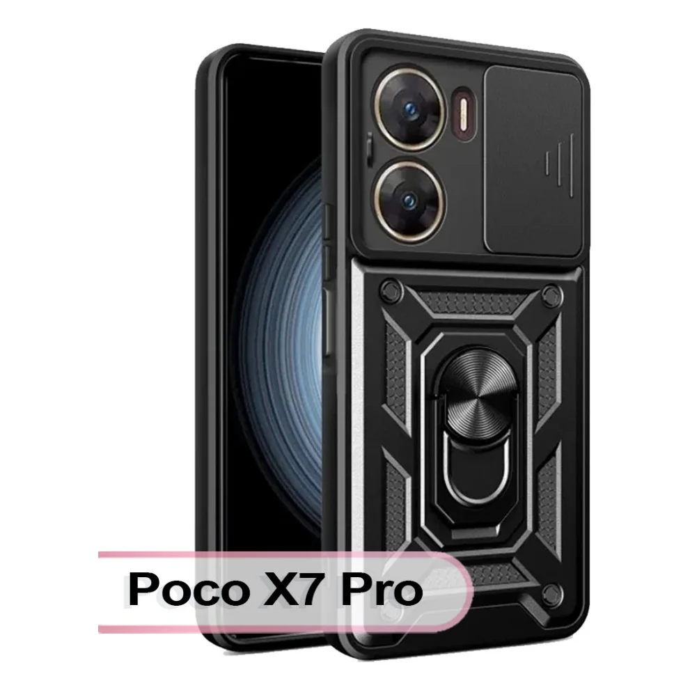 Чохол до мобільного телефона BeCover Military Poco X7 Pro Black (713463)
