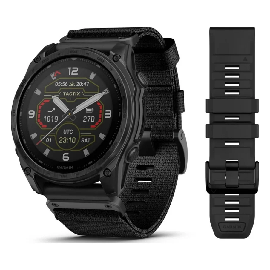 Смарт-годинник Garmin Tactix 8 - 51 mm Solar Includes Applied Ballistics Ultralight Solver (010-03407-00/01)