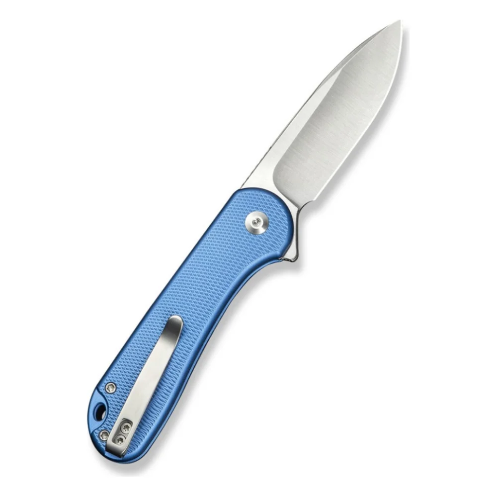 Ніж Civivi Button Lock Elementum II, Blue Aluminum, Satin (C18062PD-2) — фото 3