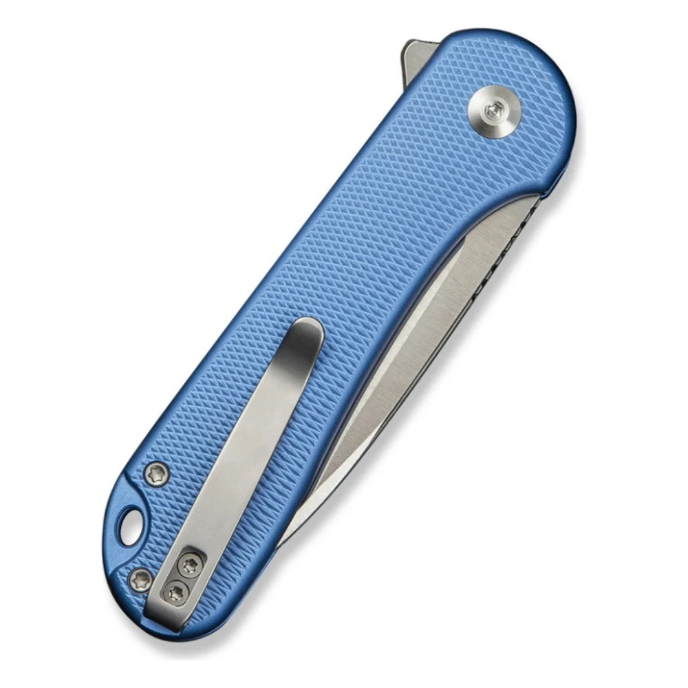 Ніж Civivi Button Lock Elementum II, Blue Aluminum, Satin (C18062PD-2) — фото 7