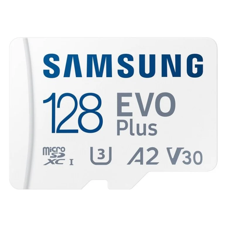 Карта пам'яті Samsung 128GB microSD class 10 UHS-I U3 V30 A2 EVO Plus (MB-MC128SA/EU)