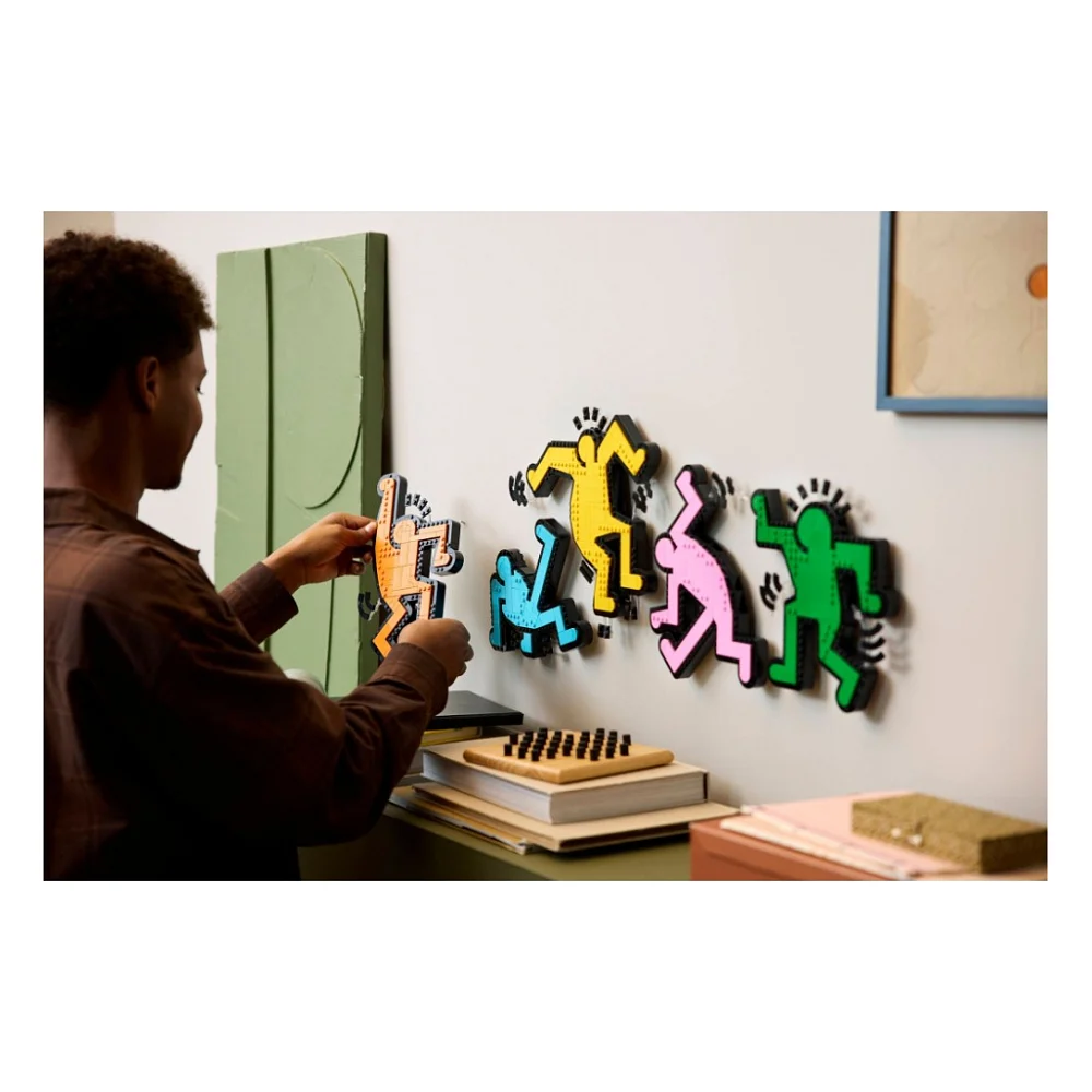 Конструктор LEGO ART Кіт Гарінґ — Танцюючі чоловічки (31216) — фото 5