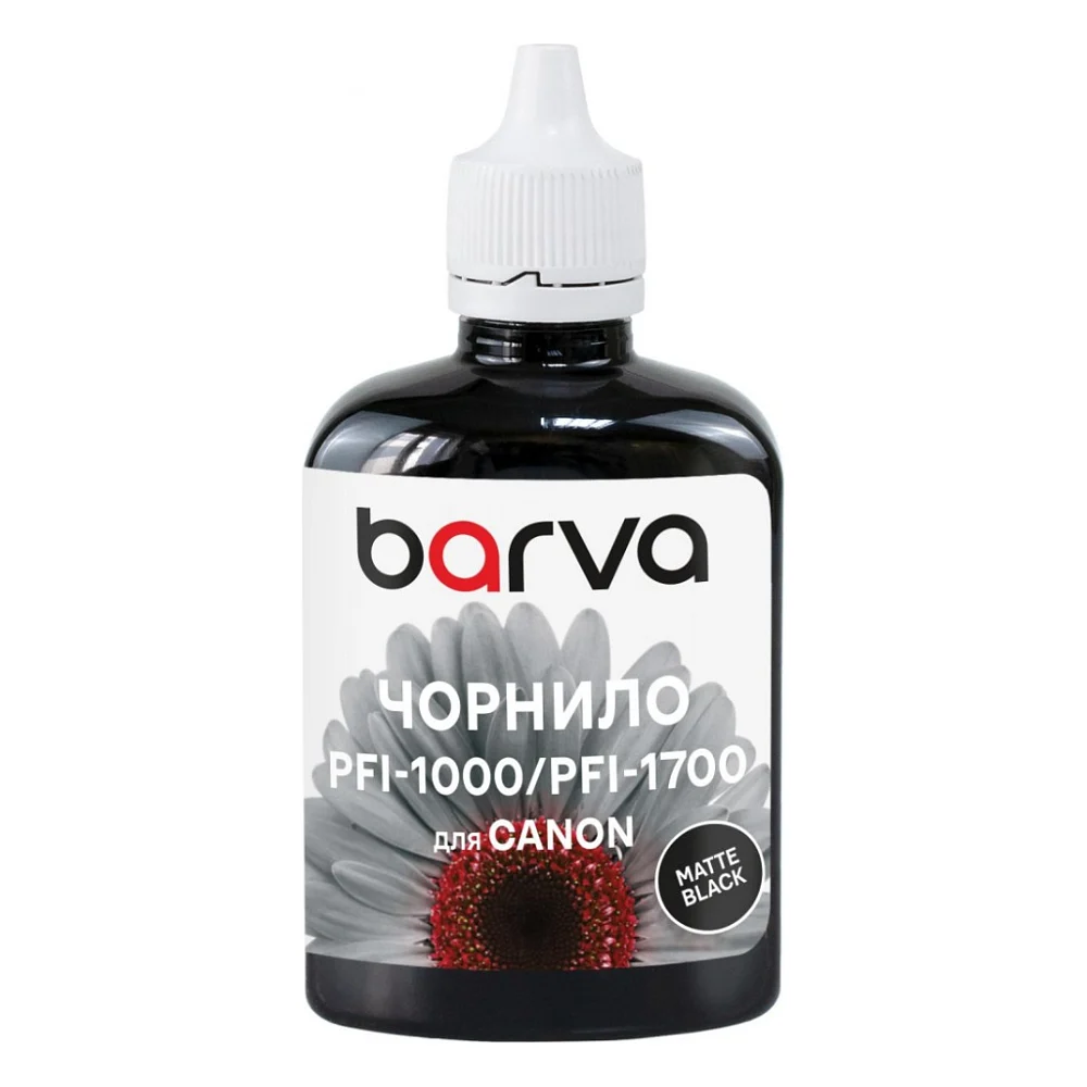 Чорнило Barva Canon PFI-1000/PFI-1700 100ml MBK, pigment (C1700-973)
