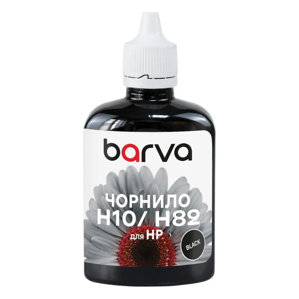 Чорнило Barva HP 10/13/82/88 100ml black, pigment (H10-667)
