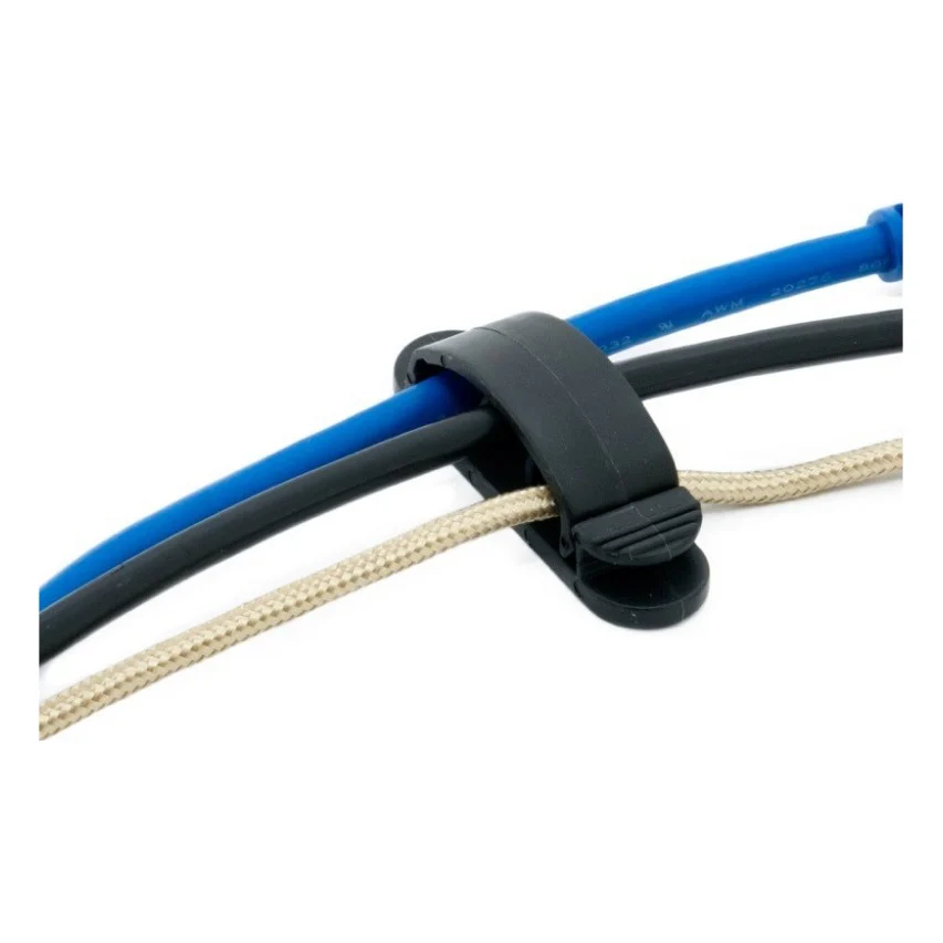 Тримач для кабелю Extradigital CC-926 Cable Clips, Black (KBC1711) — фото 3