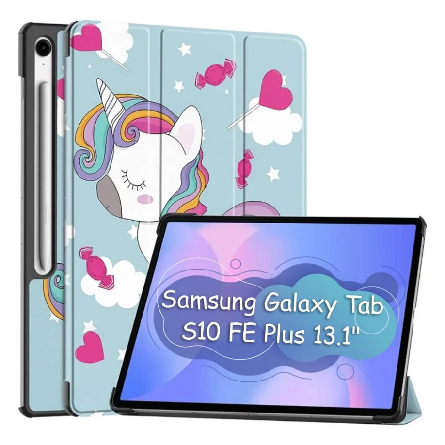 Чохол до планшета BeCover Smart Case Samsung Galaxy Tab S10 FE Plus (SM-X620/SM-X626) 13.1" Unicorn (713388)