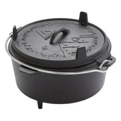 Котел туристичний Groenberg Askja Pot 25 cm / 4 L Black (266016) (DAS303243)