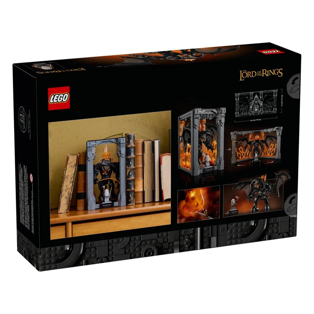 Конструктор LEGO Icons Володар кілець: Балрог. Книжковий куточок (10367) — фото 8