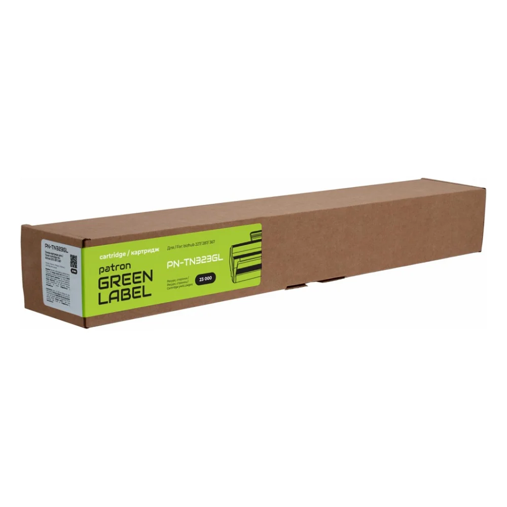Тонер-картридж Patron Konica Minolta TN323 580 г Green Label (PN-TN323GL)