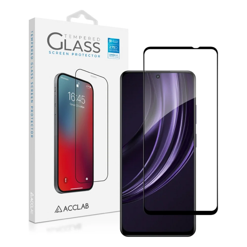 Скло захисне ACCLAB Full Glue Realme 13 5G Black (1283126607622)