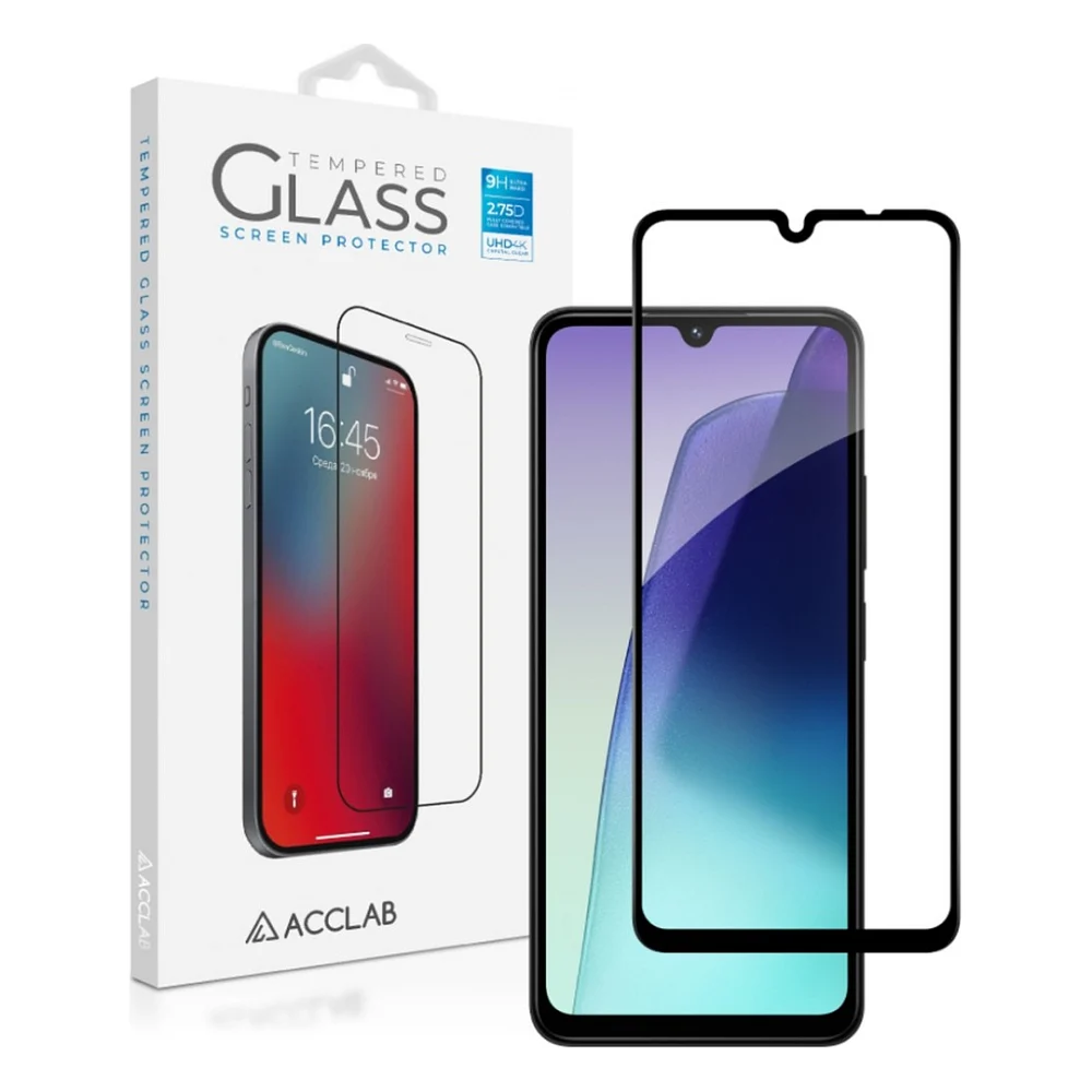 Скло захисне ACCLAB Full Glue Xiaomi Redmi 14C Black (1283126598838)