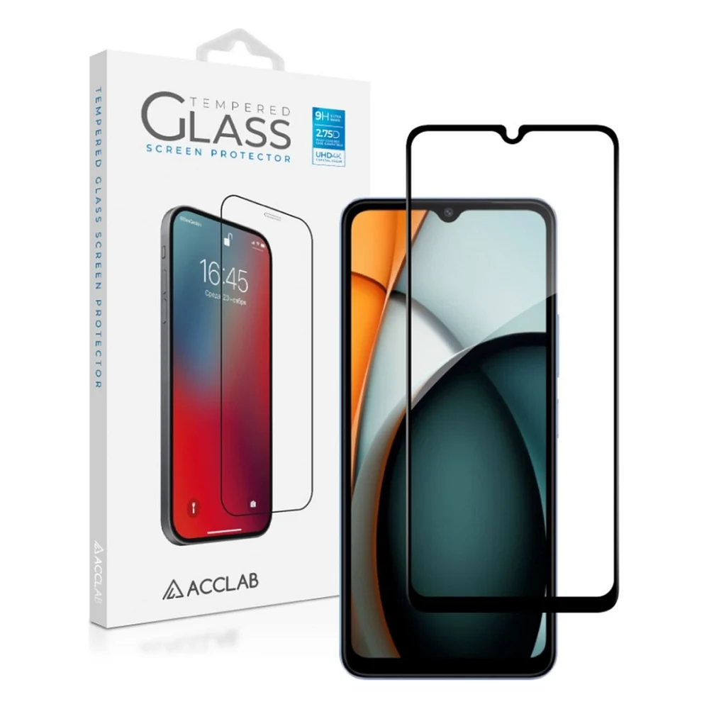 Скло захисне ACCLAB Full Glue Xiaomi Redmi A3 Black (1283126591327)