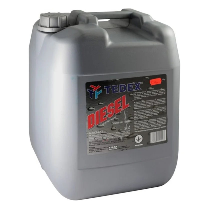 Моторна олива TEDEX DIESEL NEW FORMULA CF-4/SJ 15W40 20л (1603)