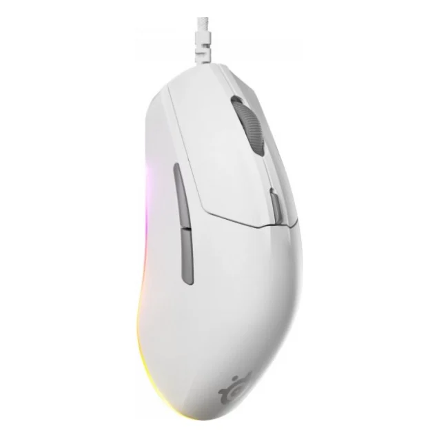 Мишка SteelSeries Rival 3 Gen 2 RGB White (62516) — фото 5