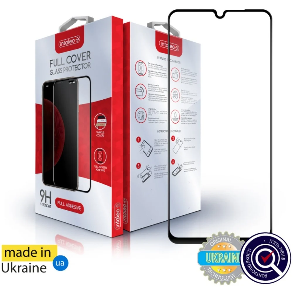 Скло захисне Intaleo Full Glue Realme C61 Black (1283126594052)