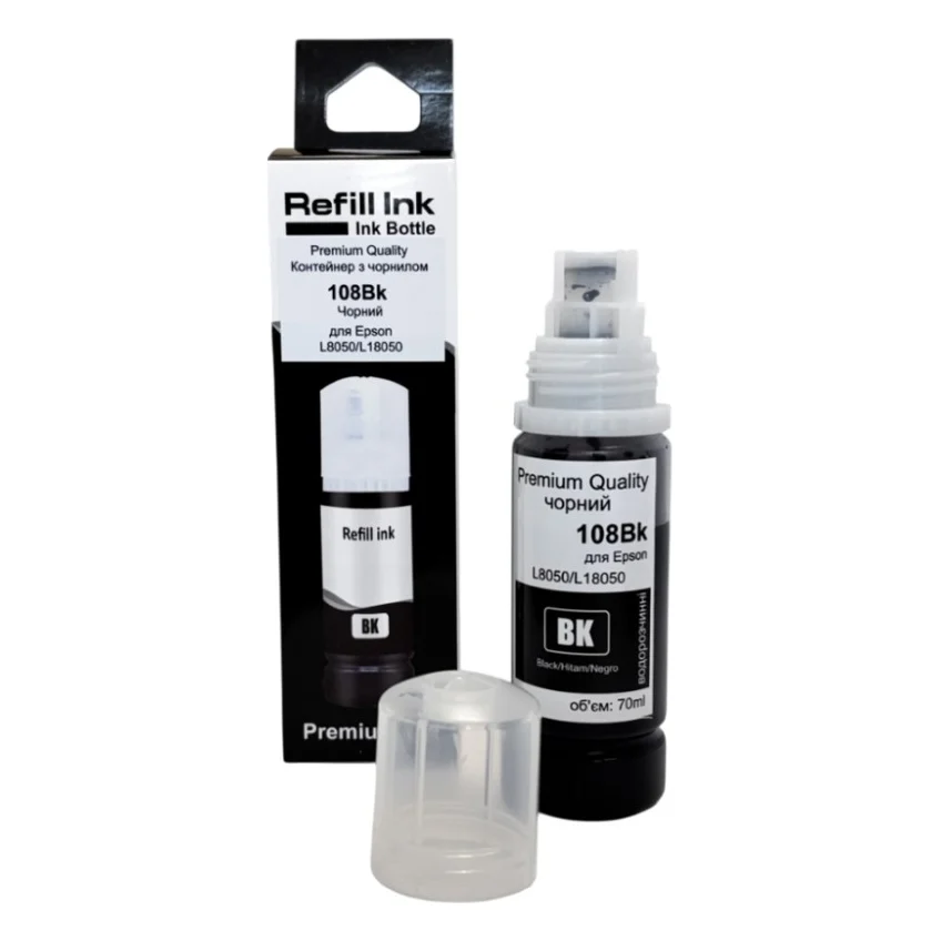Чорнило Premium Quality Epson 108 70мл Black (70264901)