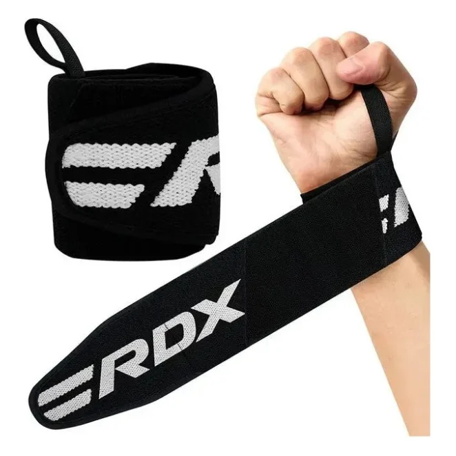 Бинт для спорту RDX для зап'ястя W2 Gym Wrist Wraps Black Pro (WAH-W2B)