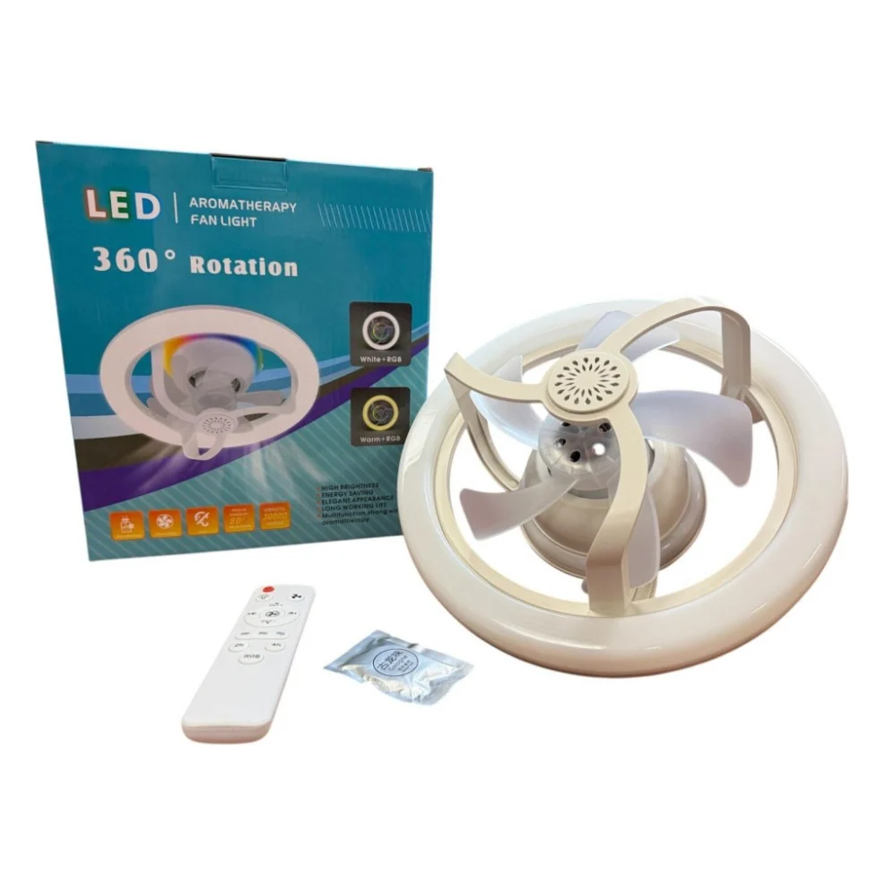 Вентилятор XoKo LED RGB Fan Light 100 Aroma (XK-FL-100RGB)