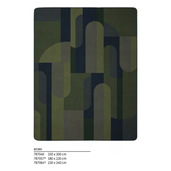 Плед Billerbeck Wohndecke Echo 180х220 (787057)