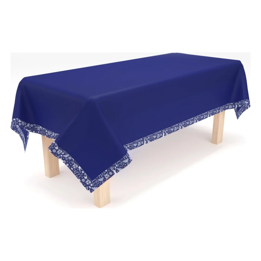 Скатертина Home Line синій, 140х180 см (159377)