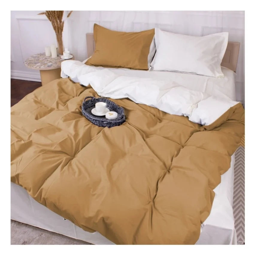 Постільна білизна MirSon Poplin Line 002 + 015 Lorena 110x140 (2200006277682)