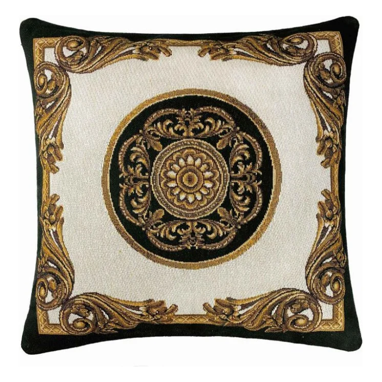 Наволочка Прованс декоративна гобеленова Baroque-1 45х45 мале коло (4823093437654)