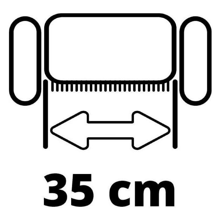 Аератор Einhell скарифікатор GE-SA 1435/1 1400Вт, 35см, ножи 16шт (3420690) — фото 13
