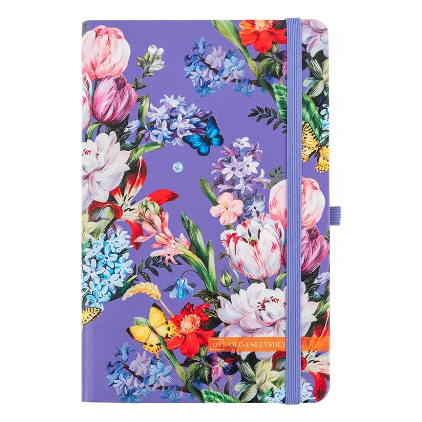 Книга записна Axent Partner Olga Selyshcheva, Secret Garden 125x195 мм 96 аркушів, клітинка (8621-2-A-OS)