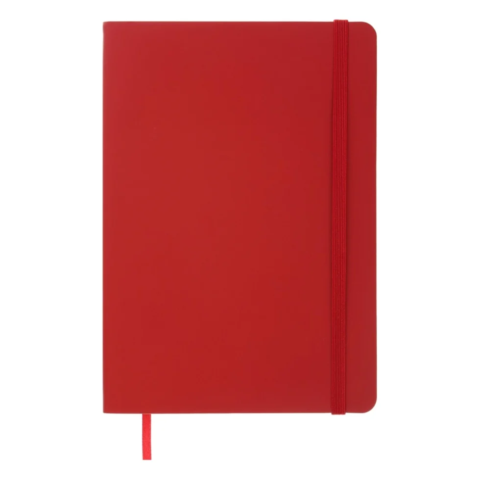 Книга записна Buromax TOUCH ME А5 96 аркушів лінія, червоний (BM.295202-05)