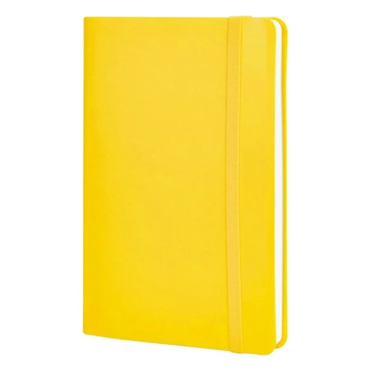 Книга записна Optima Vivella А5 128 аркушів лінія жовтий (O27104-05)