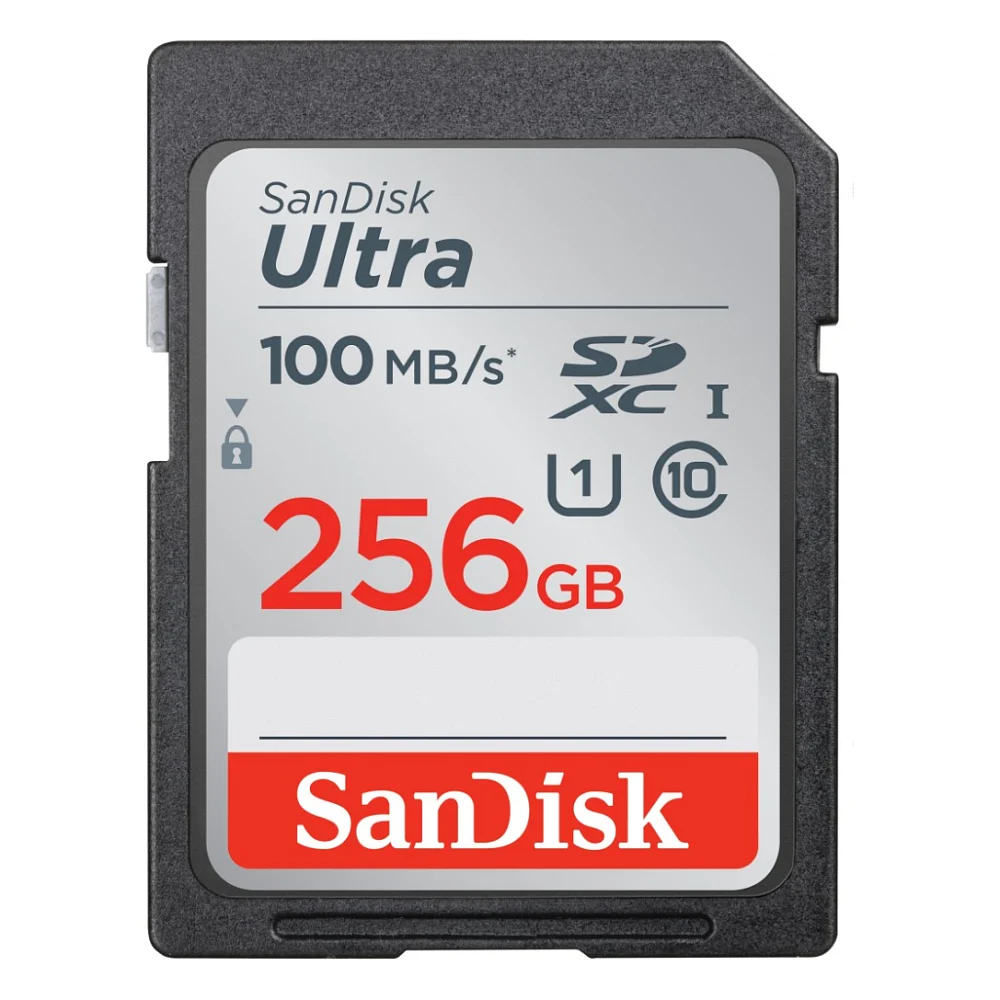 Карта пам'яті SanDisk 256GB SDHC class 10 UHS-1 (SDSDUNR-256G-GN3IN)