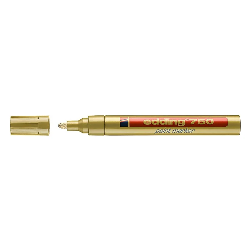 Маркер Edding Paint 2-4 мм круглий золотий (e-750/53)