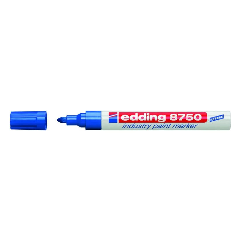Маркер Edding Спеціальний промисловий лак-маркер Industry Paint 8750 2-4 мм Синій (e-8750/03)
