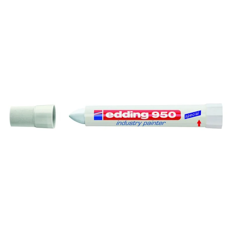 Маркер Edding Спеціальний промисловий маркер-паста Industry Painter 950 10 мм Білий (e-950/11)