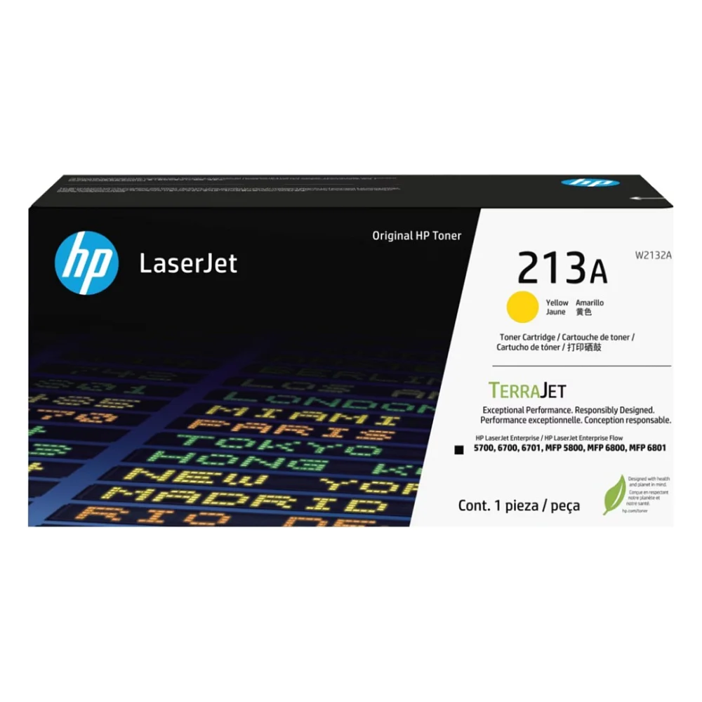 Картридж HP CLJ  213A Yellow 3K (W2132A)