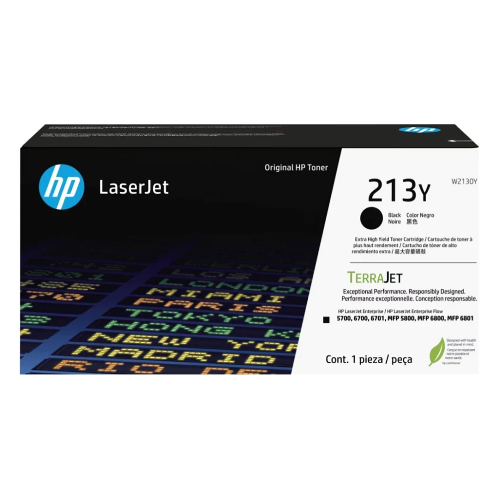 Картридж HP CLJ  213Y Black 18K (W2130Y)