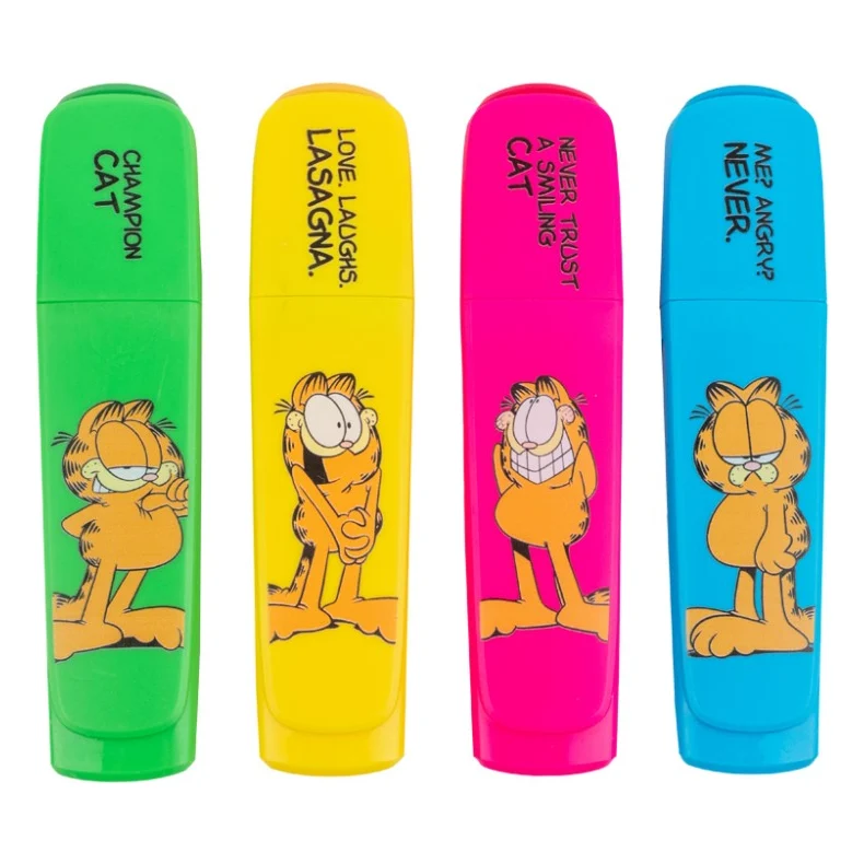 Набір маркерів Kite Highlighter Garfield, набір з 4-х кольорів (GF25-444)