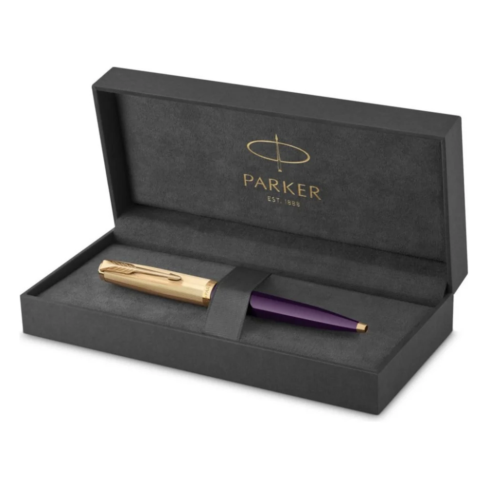 Ручка кулькова Parker 51 Deluxe Plum GT BP (57 132) — фото 5