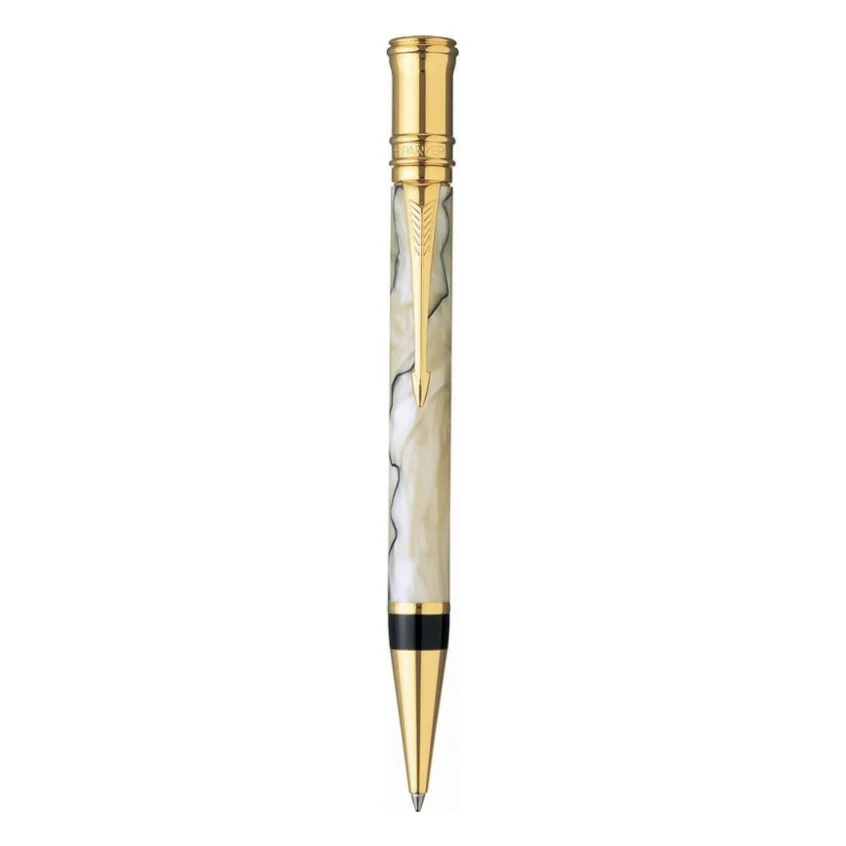 Ручка кулькова Parker DUOFOLD  Pearl and Black NEW BP (91 632Ж)