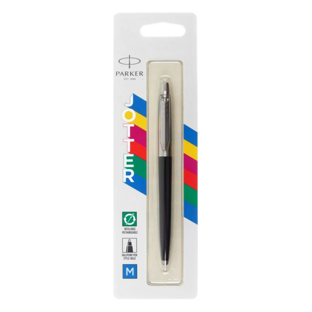 Ручка кулькова Parker JOTTER 17 Original Black CT BP блистер (15 636)