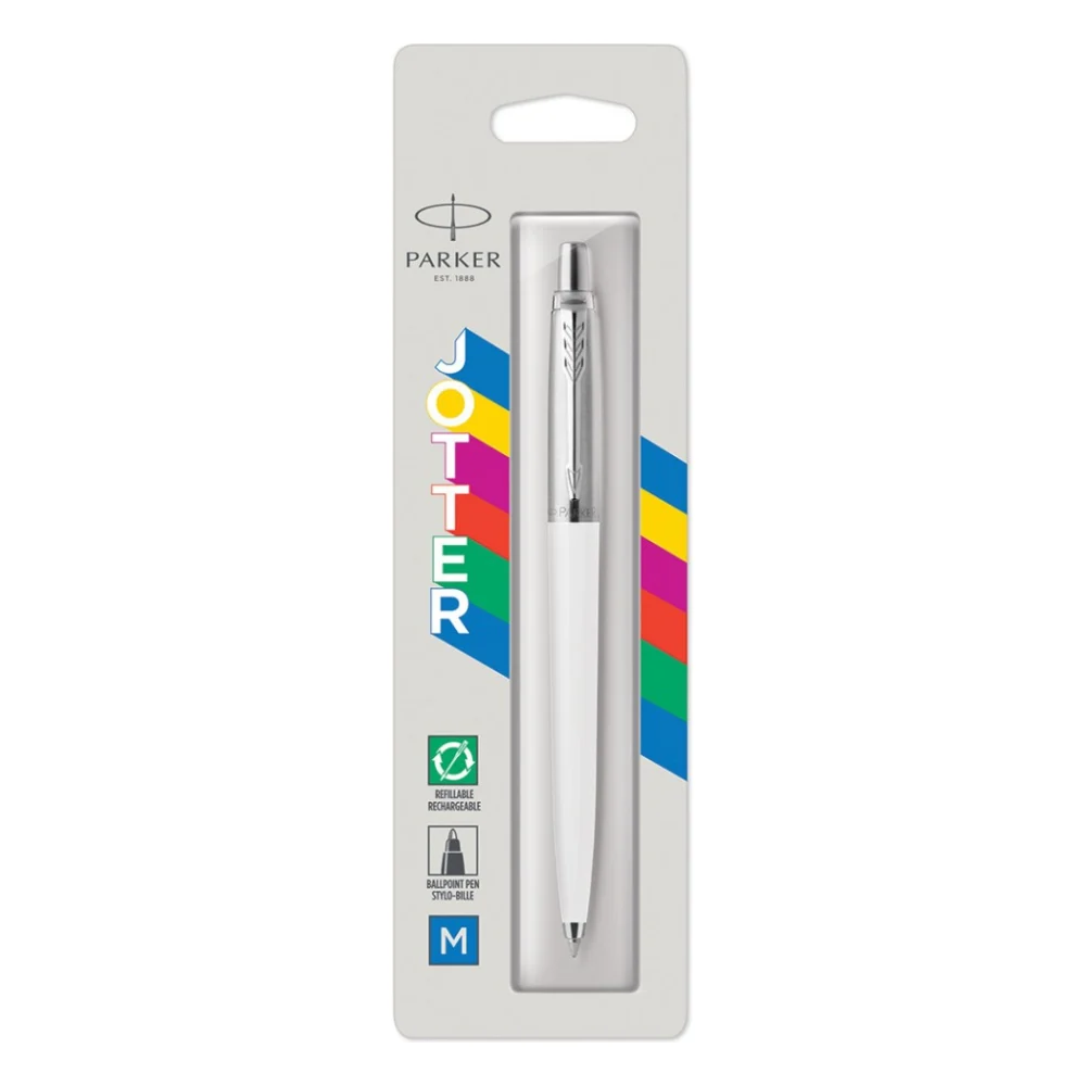 Ручка кулькова Parker JOTTER 17 Original White CT BP блистер (15 036)