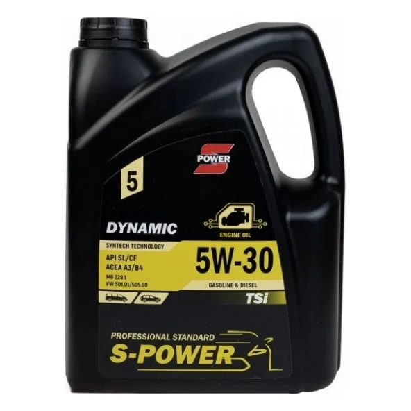 Моторна олива S-POWER DYNAMIC TSi 5W-30 5л